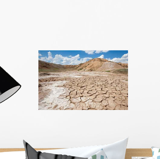 Dry out Earth Wall Decal