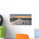 Balloon Elbe Panorama Hamburg Wall Decal