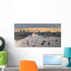 Balloon Elbe Panorama Hamburg Wall Decal