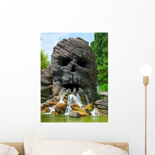 Rock Skull Wall Decal