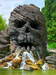 Rock Skull Wall Decal