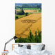 Crop circles Wall Mural