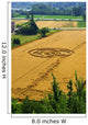 Crop circles Wall Mural
