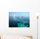 Sailboats Surfing Wall Decal