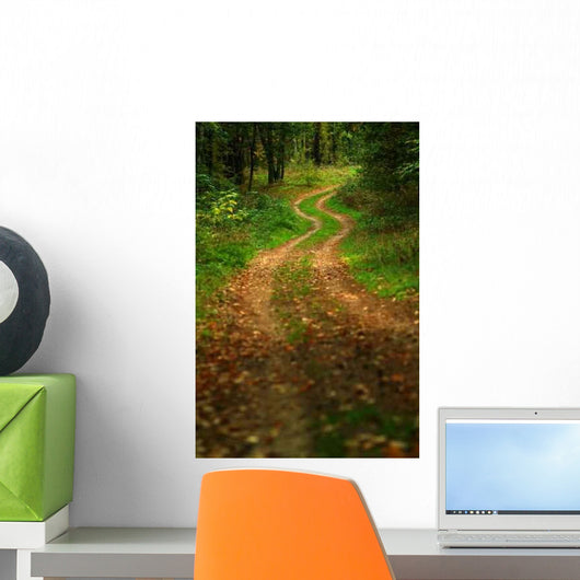 Forest Road Wall Decal Design 2