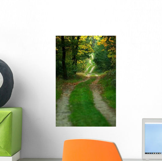 Forest Road Wall Decal Design 1