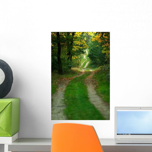 Forest Road Wall Decal Design 1
