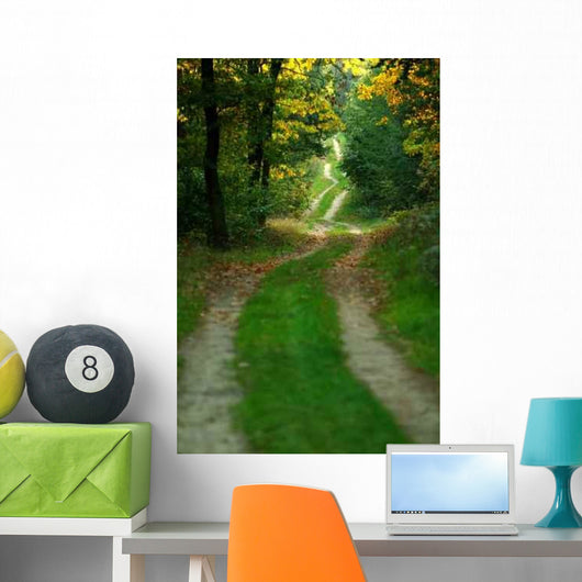Forest Road Wall Decal Design 1