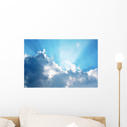 Clouds and Blue Sky Wall Decal