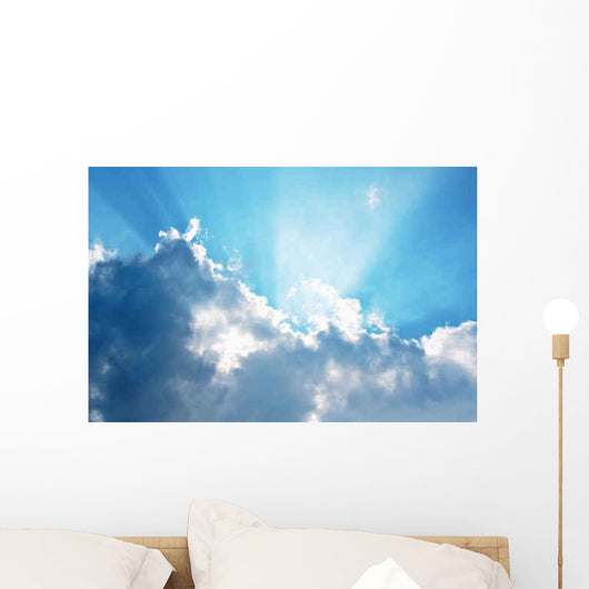 Clouds and Blue Sky Wall Decal