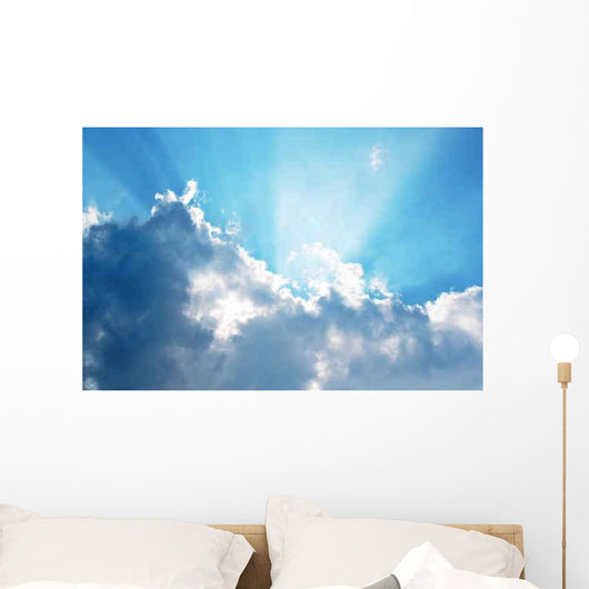 Clouds and Blue Sky Wall Decal