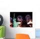 The Statue of Liberty and 4th of July fireworks Wall Mural