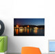 Night Scene Rhine Wall Decal