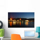Night Scene Rhine Wall Decal