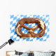 Original Bavarian Oktoberfest Pretzel - Wiesnbrezn Wall Mural