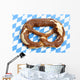 Original Bavarian Oktoberfest Pretzel - Wiesnbrezn Wall Mural