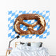 Original Bavarian Oktoberfest Pretzel - Wiesnbrezn Wall Mural