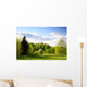 Sunset Spring Forest Wall Decal Design 1