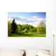 Sunset Spring Forest Wall Decal Design 1