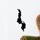 vector map of Malawi Wall Decal