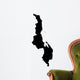 vector map of Malawi Wall Decal