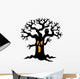 Spooky tree silhouette Wall Decal