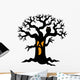 Spooky tree silhouette Wall Decal