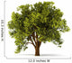 3D Summerl Tree Wall Decal
