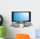 TV and Gaming Console Wall Decal