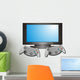 TV and Gaming Console Wall Decal