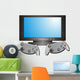 TV and Gaming Console Wall Decal