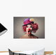 Surprised Clown Wall Decal