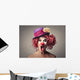Surprised Clown Wall Decal