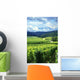 Vineyard and Small Village Wall Decal