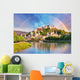 Austria Rainbow over Salzburg Wall Decal