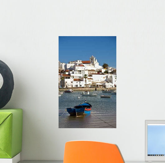 Fishing Boat with Ferragudo Wall Decal