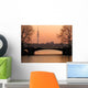 Sunset Eilbekkanal Wall Decal