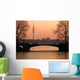 Sunset Eilbekkanal Wall Decal