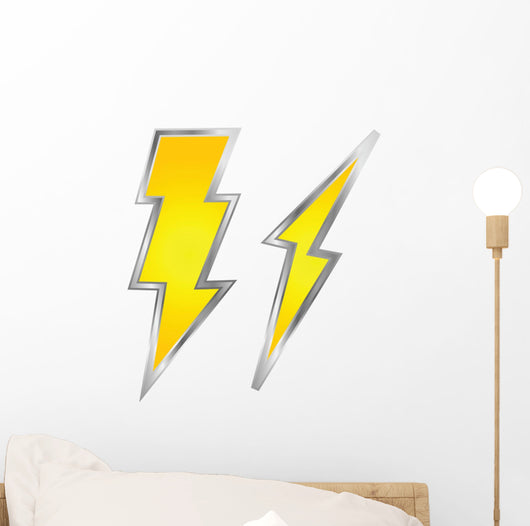 Lightning bolts Wall Decal