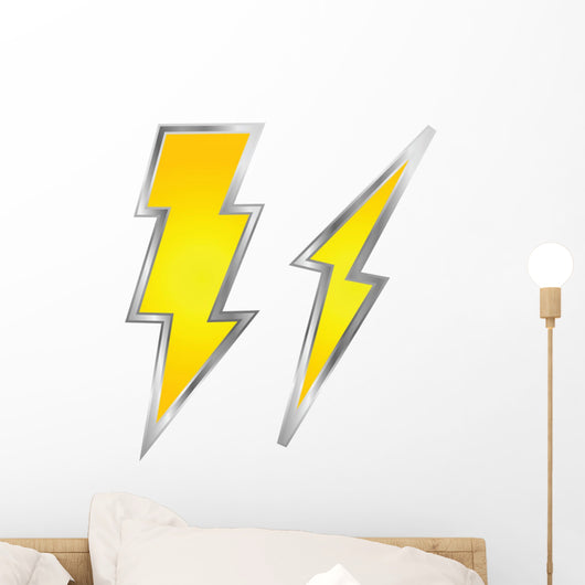 Lightning bolts Wall Decal