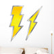 Lightning bolts Wall Decal
