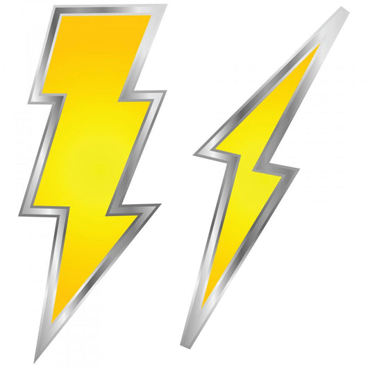 Lightning bolts Wall Decal