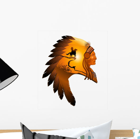 Apache Chief Wall Decal