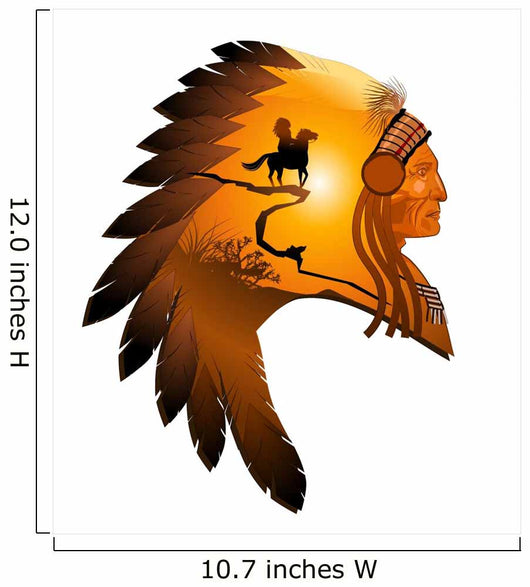 Apache Chief Wall Decal