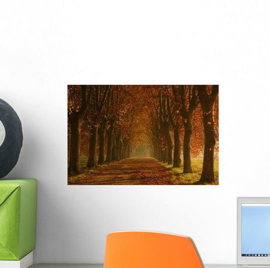 Misty Lane Wall Decal