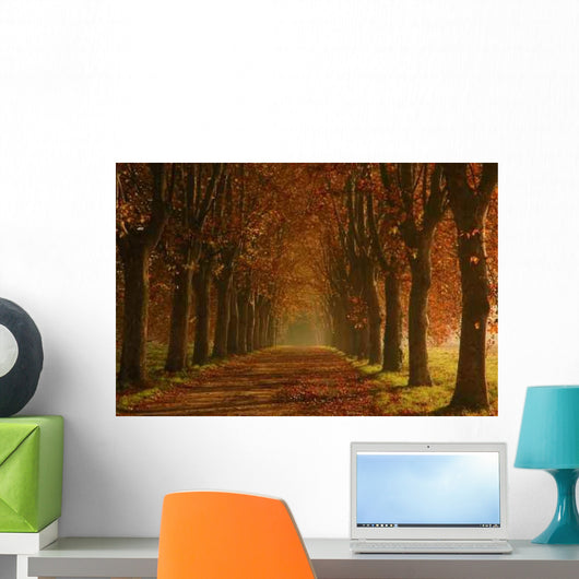 Misty Lane Wall Decal