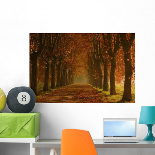 Misty Lane Wall Decal