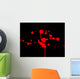 Ink Splatters Wall Mural