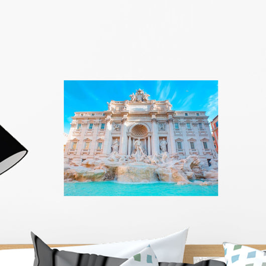 Trevi Fountain Fontana Di Wall Decal