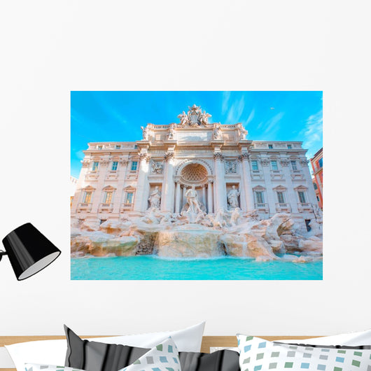 Trevi Fountain Fontana Di Wall Decal